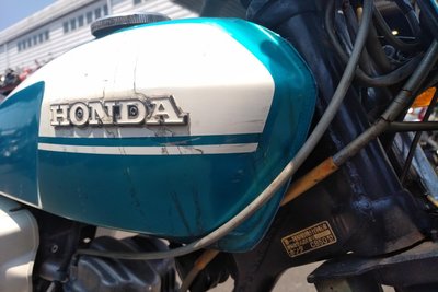 VERWACHT! Honda CB50, Blauw, 12673km