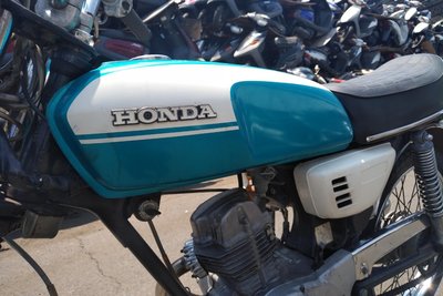 VERWACHT! Honda CB50, Blauw, 12673km