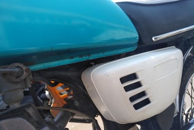 VERWACHT! Honda CB50, Blauw, 12673km