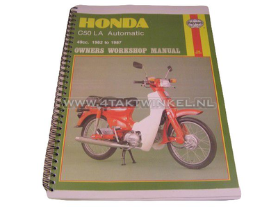Werkplaatsboek, Honda C50 automaat