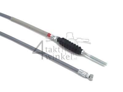 Remkabel 140cm Z50a met schakelaar, grijs, reproductie