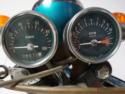 Honda CB50 K1, Blauw, 8072km, met kenteken