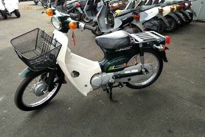 Honda C50 NT, groen, 12766km