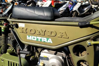 Honda Motra, groen, 25203km