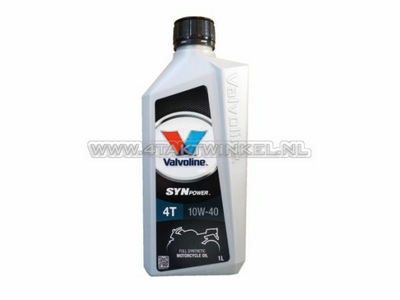 Olie Valvoline 10w-40 Syn Power, vol synthetisch, 4-takt, 1 liter