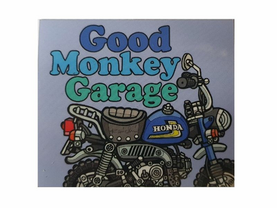 Good Monkey Garage Sticker #2