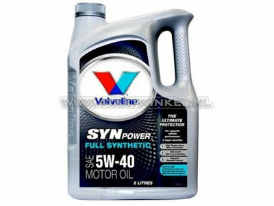 Olie Valvoline 5w-40 Syn Power, vol synthetisch 5 liter