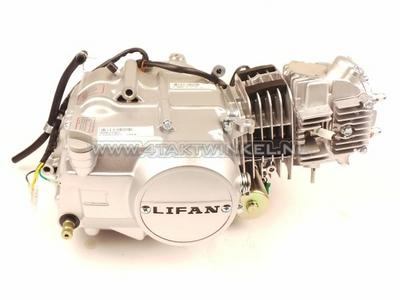 Motorblok, 125cc, handkoppeling, Lifan, 4-bak, startmotor