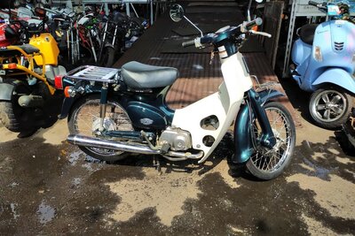 VERWACHT: Honda C50 NT, Japans, Groen, 11273 km