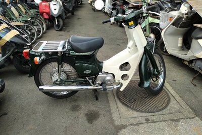 VERWACHT: Honda C50 NT, Japans, Groen, 10846 km