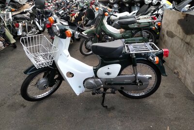 VERWACHT: Honda C50 NT, Japans, Groen, 4945 km