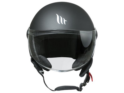 Helm MT, Street, Mat Zwart, Maten S t/m XL