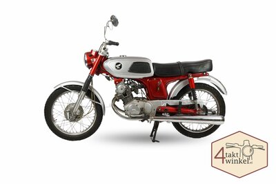 Honda SS125a met kenteken