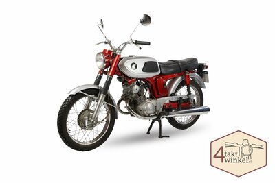 Honda SS125a met kenteken