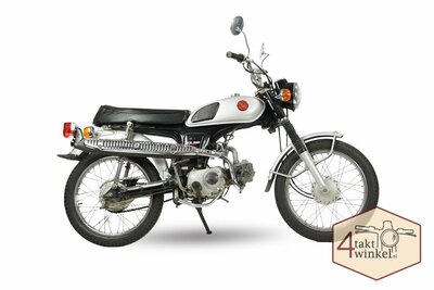 GERESERVEERD ! Honda CL50 Benly, Japans, Zwart, 8432 km