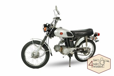 GERESERVEERD ! Honda CL50 Benly, Japans, Zwart, 8432 km