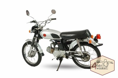 GERESERVEERD ! Honda CL50 Benly, Japans, Zwart, 8432 km