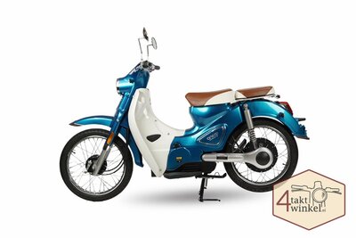 Etalian Classic, 1500w, elektrisch, metallic blauw