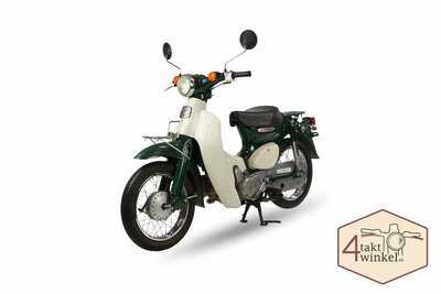 Honda C50 Little Cub, Japans, Groen, 8302 km