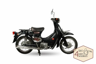 Honda C50 Little Cub, Japans, Zwart, 5884 km