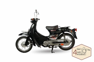 Honda C50 Little Cub, Japans, Zwart, 5884 km