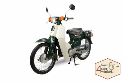 VERKOCHT ! Honda C50 NT, Japans, Groen, 4442 km, met kenteken!