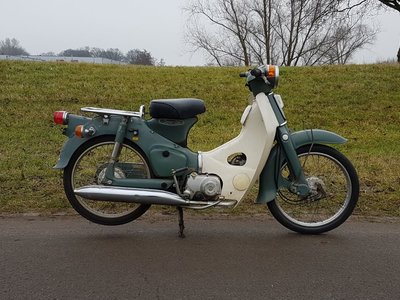 Opslag, Honda C50 OT Japans (10-2016), 02385 km
