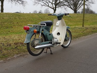 Opslag, Honda C50 OT Japans (10-2016), 02385 km