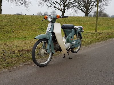 Opslag, Honda C50 OT Japans (10-2016), 02385 km
