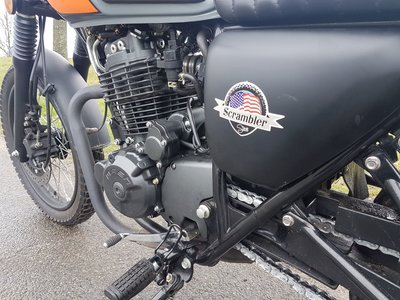 Mash Scrambler 400cc, 4500km, bouwjaar 2016