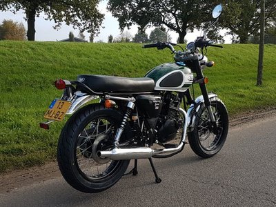 VERKOCHT! Mash Seventy Five 125cc, 222km, bouwjaar 2017