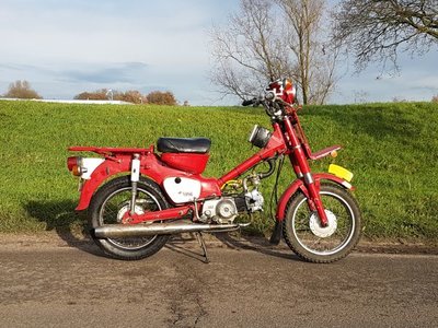 Opslag, Honda MD50, origineel Honda! Met kenteken!