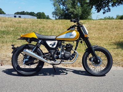 Mash Dirt track, 50cc, Euro 4, goud