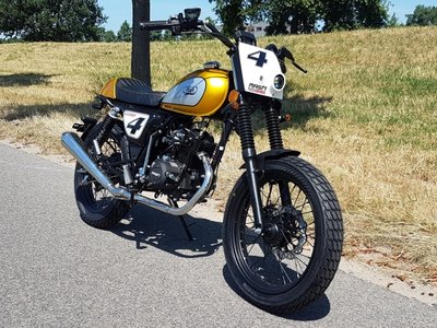 Mash Dirt track, 50cc, Euro 4, goud