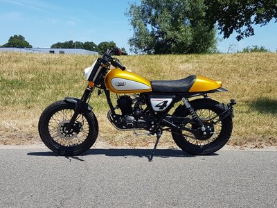 Mash Dirt track, 50cc, Euro 4, goud