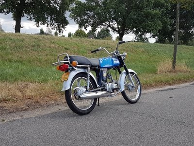 Honda SS50, gerestaureerd