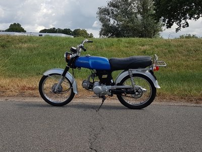 Honda SS50, gerestaureerd