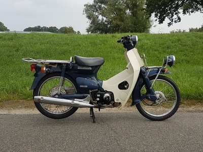 Opslag. Honda C50 NT Japans, Injectie, press Cub, met Kenteken