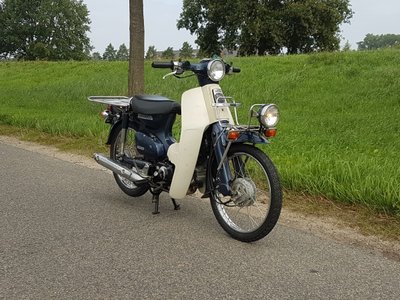 Opslag. Honda C50 NT Japans, Injectie, press Cub, met Kenteken