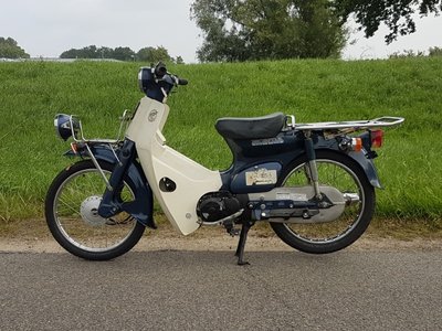 Opslag. Honda C50 NT Japans, Injectie, press Cub, met Kenteken