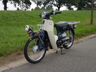 Opslag. Honda C50 NT Japans, Injectie, press Cub, met Kenteken