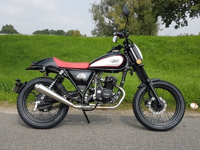 Mash Dirt track, 50cc, Euro 4, zwart
