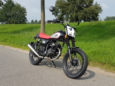 Mash Dirt track, 50cc, Euro 4, zwart