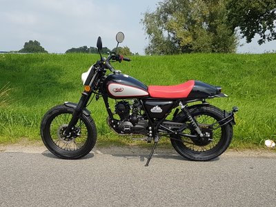 Mash Dirt track, 50cc, Euro 4, zwart