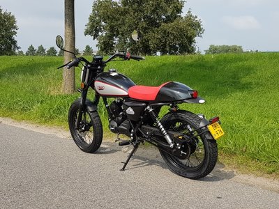 Mash Dirt track, 50cc, Euro 4, zwart