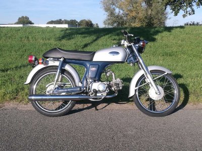 Honda CD50 Benly, 50cc, (2)