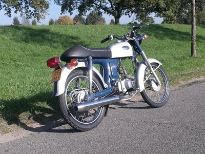 VERKOCHT ! Honda CD50 Benly, 50cc, (1)