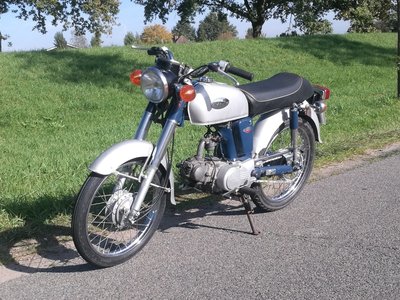 VERKOCHT ! Honda CD50 Benly, 50cc, (1)
