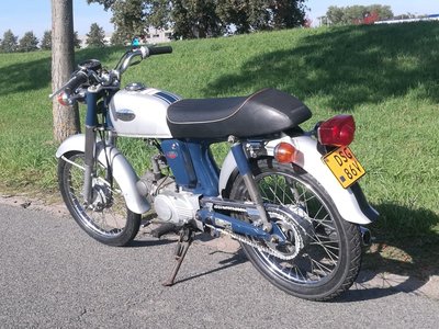 VERKOCHT ! Honda CD50 Benly, 50cc, (1)