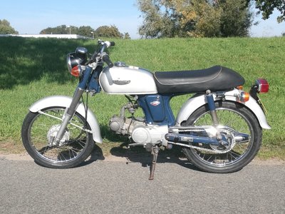 VERKOCHT ! Honda CD50 Benly, 50cc, (1)